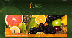 Desktop Screenshot of gourmetfruitsqatar.com